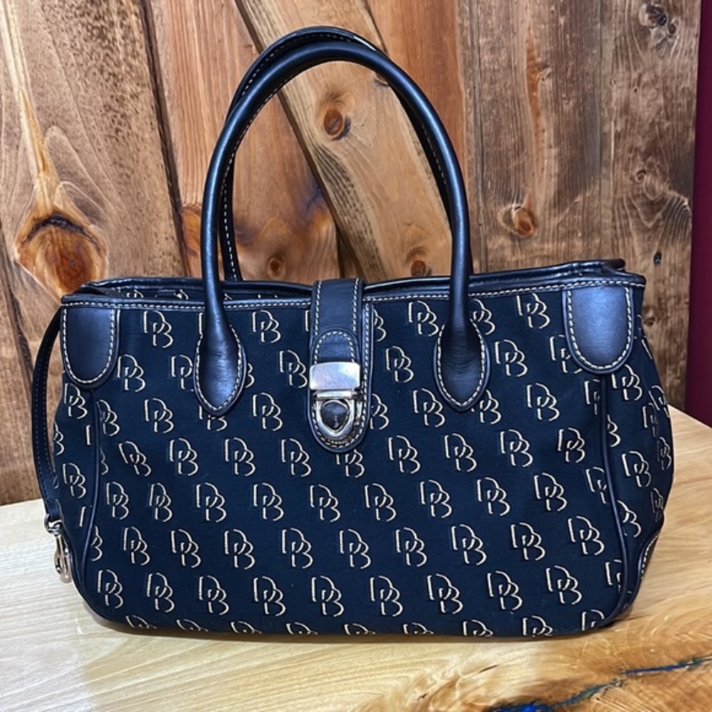 BLACK AND YELLOW DOONEY & BOURKE BAG